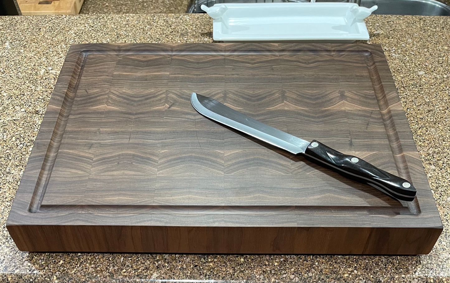 Handy Dandy Walnut Board With Juice Groove