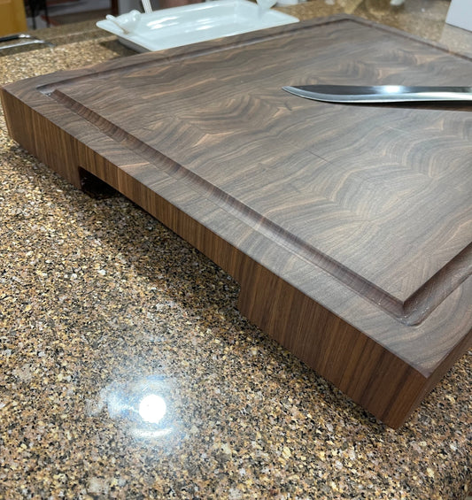 Handy Dandy Walnut Board With Juice Groove